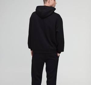 Sweat à capuche de qualité supérieure pour hommes, vêtements de fitness, vente en gros au meilleur prix, sweats à capuche avec logo personnalisé pour hommes, coupe ample et unie pour porte - Product Image 4