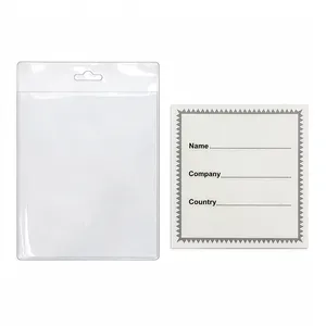 Porte-badge personnalisé transparent en PVC - Product Image 2