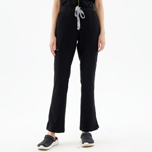 Uniformes de manga corta con diseño de moda, conjunto de uniformes médicos con cuello en V, camisetas y pantalones médicos elásticos suaves, uniformes para mujer - Product Image 3