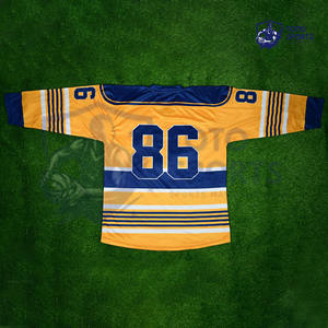 Maillot de hockey sur glace respirant, nouvelle arrivée, haute qualité, fournisseur professionnel de premier plan, performance professionnelle, logo personnalisé, vêtements de sport - Product Image 3