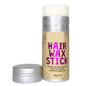 Private Label Männer Frauen Haargel Styling-Produkte Haar wachs Stick Langlebiges Styling Wachs Stick Hair Edge Control