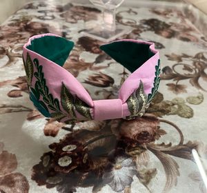 Indian Handmade Embellished Knotted Hairbands with comfort and Style - Product Image 4