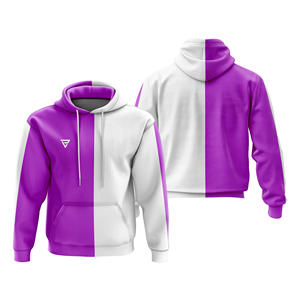 Haute qualité poids lourd hommes sweats à capuche personnalisés respirant bouffée impression conception brodé Logo vêtements d'hiver 100% coton automne - Product Image 1