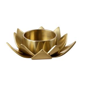 Soporte de luz en T o votivo de Metal completo en forma de flor para decoración del hogar y decoración de festivales con tamaños de 3x9cm - Product Image 1