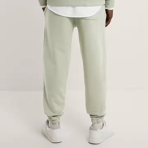 Pantalon de jogging sportif pour homme, taille haute, léger, en polaire, chaud, couleur unie, grande taille, collection automne, vente en gros - Product Image 6