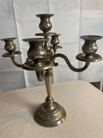 Candélabre en métal vintage avec 5 bougeoirs Décoration intérieure classique élégante