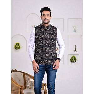 Veste d'hiver réversible pour homme, 100% coton, laine, imperméable, fermeture éclair brodée, imprimé en bloc, style universitaire - XS XL - Product Image 1