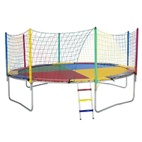 Tissu coloré de maille de polyester enduit de PVC de Teslin de textile de 1100D pour le trampoline élastique de lit, salon de chaise de plage