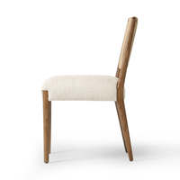 Chaise de salle à manger en teck moderne de qualité supérieure - Durable, écologique, imperméable pour appartement, maison, bar et hôtellerie