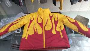 Veste polaire personnalisée unisexe de haute qualité, col montant style vintage, logo personnalisé brodé en toile pour l'hiver - Product Image 3
