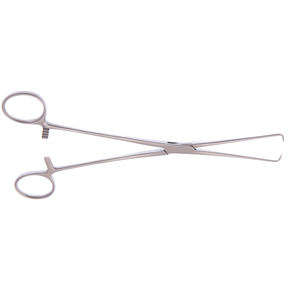 Braun Tenaculum Forceps Lurus kotak bersama, 1x1 gigi, kualitas tinggi baja tahan karat urogy Forceps - Product Image 5
