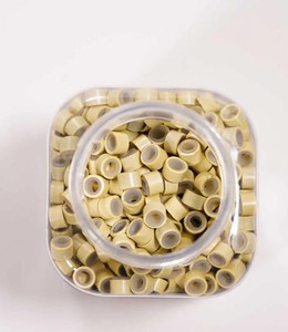 Hairarchy <b>Hair</b> <b>Extension</b> <b>Beads</b>-Lightweight EVA/Plastic Material Secure & Damage-Free <b>Micro</b> <b>Beads</b> for <b>Hair</b> <b>Extensions</b> - Product Image 3