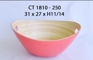 Cuenco de bambú hilado artesanal para presentación y decoración de alimentos Artesanía vietnamita ecológica de alta calidad - Product Image 6