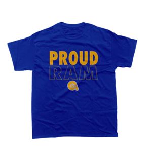 Albany State University เสื้อยืดทีมวิทยาลัย hbcu ระบายอากาศได้ดีผ้าโพลีเอสเตอร์/ ผ้าฝ้ายคุณภาพสูง - Product Image 3