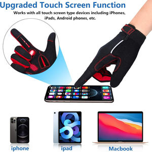 Guantes de Ciclismo de Alta Calidad, Guantes Cortos para Bicicleta, Tejido de Malla Suave y Transpirable, Absorción de Impactos, para Gimnasio y Actividades al Aire Libre - Product Image 3