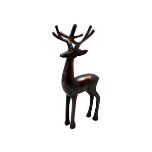 Meilleure vente renne en aluminium fini nickel pour dessus de table maison et décoration de vacances de Noël fait à la main personnalisé en vrac - Product Image 5