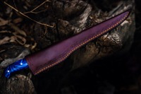 Nouveautés : Couteau de camping pliant japonais en acier inoxydable 67 couches, super tranchant, avec manche en bois de rose, idéal pour le bricolage