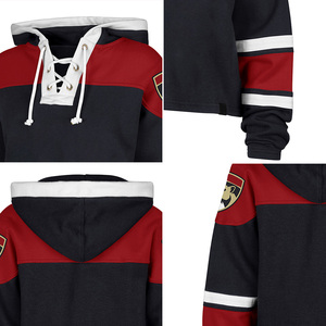 Maillot à capuche de hockey sur glace pour femmes avec coupe moderne, motifs confortables en mélange de coton doux pour les équipes et les fans - Product Image 3
