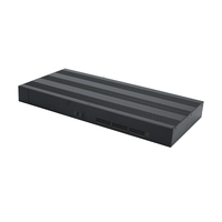 Armoire de serveur en rack 19 pouces en aluminium sur mesure pour usine, 2U, 3U, 4U, avec montage 1U, IP54