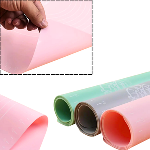 Tapis à rouler en silicone de qualité alimentaire pour la fabrication de biscuits Taille 65*45cm Épaisseur 1.5cm - Product Image 5