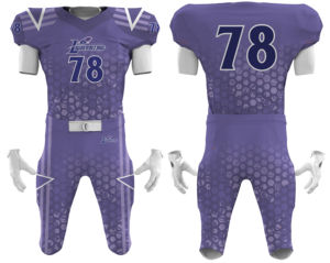 Customizable Quick Dry Youth Football Jerseys Sportswear American Football Uniforms Custom American Football Spandex Uniform Set - Product Image 2