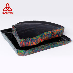 Opale brute de laboratoire KYOCERA OP34 noire, taille multiforme, pour la création de bijoux de luxe sur mesure pour femmes, prix distributeur. - Product Image 6