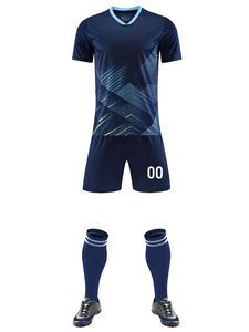 Conjunto de camiseta de fútbol 2025, kit de uniforme de fútbol juvenil para niños y niñas, ropa deportiva transpirable y de secado rápido, uniformes de camiseta de fútbol - Product Image 3