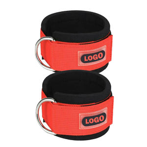 Tobillera acolchada de neopreno de alta calidad para gimnasio, gran oferta, equipo de entrenamiento para levantamiento de pesas, puños y correas de tobillo para Fitness - Product Image 6