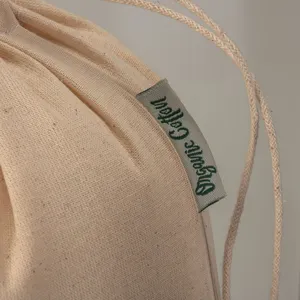 Sacchetti Sportivi in Cotone Biologico con Coulisse, Borsa Regalo Promozionale Ecologica per Gadget - Product Image 2