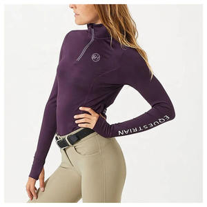 Chemise de spectacle de vêtements équestres de qualité supérieure, chemise de spectacle d'équitation à manches longues, prix raisonnable, créez votre idée de chemise d'équitation - Product Image 2