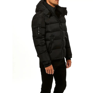 2025 Hot Selling Waterproof Mens Puffer <b>Jacket</b> Bulk Wholesale OEM Womens Trendy Long Quilted <b>Packable</b> Polyester Stand Front - Product Image 4