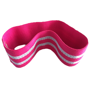 Custom Printed <b>Bench</b> Press Yoga Fitness Loop Hip Circle Anti Slip Long Fabric Resistance Bands Set - Product Image 1