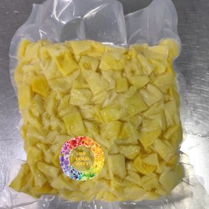 2025 vente chaude IQF congelé ananas Cubes haute qualité usine approvisionnement direct Vietnam emballage en vrac eau pas cher prix exportation - Product Image 5