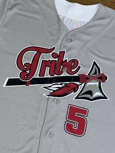 Camiseta Deportiva Personalizada con Botones, Estampado Digital, Nombre del Equipo, Números, 100% Poliéster, Transpirable, Secado Rápido, Ligera - Product Image 2