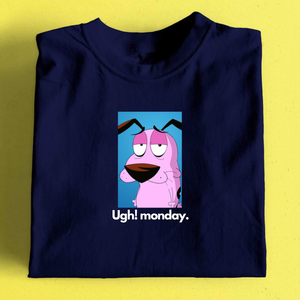 ยูจ ไมเดย์เสื้อยืดผ้าฝ้ายเจอร์ซีย์ 100% ลายวันจันทร์ - Product Image 1