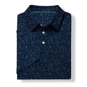 Camisetas de Golf Personalizadas de Fábrica con Logotipo, Ropa Deportiva Transpirable, Anti-UV, Ecológica, que Absorbe la Humedad, Camisetas Polo de Golf Estampadas para Hombre - Product Image 5