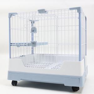 Jaula para Pájaros de Exterior para Loros, Transportín de Hierro para Mascotas con Paisaje de Villa para Cría - Empacado en Caja, Suministros para Juguetes de Aves - Product Image 1