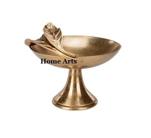 Attractive Design Silver Color Chocolate Bowl <b>Set</b> of 2 Different Sizes Food Serving Bowl For Home Usage - Product Image 5