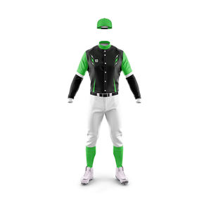 Hot Selling Customized Logo Printing <b>Light</b> Weight OEM ODM Polyester Material Sports Wear Baseball Uniform - Product Image 5