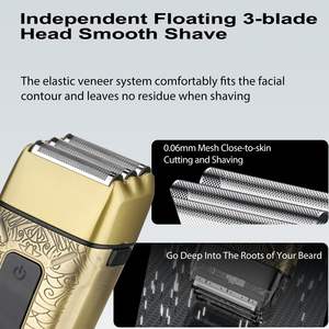 Recortadora de Pelo Profesional para Hombre y Afeitadora Eléctrica para Barba, Inalámbrica con Pantalla LCD para el Cuidado Facial - Product Image 5