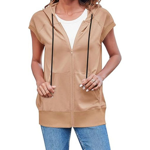 Best Selling Custom Acid Wash Fleece Waterproof Eco-Friendly Women's Plus Size <b>Hoodie</b> <b>Summer</b> Sweatshirt - Product Image 3