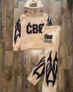 เสื้อสเวตเตอร์แบบสวมหัวมีฮู้ดสำหรับผู้ชายและผู้หญิงเสื้อมีฮู้ดแขนขนาดใหญ่พิเศษโลโก้แบบกำหนดเอง - Product Image 2