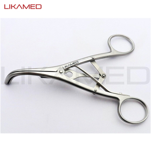 Likamed laborde เครื่องขยายหลอดลมพร้อมใบมีด3ใบด้วยมือคีมสามง่ามที่จับสแตนเลสเยอรมนี - Product Image 4