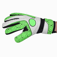 Gants de gardien de but de football professionnels en cuir pleine fleur de haute qualité fabriqués au Pakistan 2024 pour hommes, personnalisables