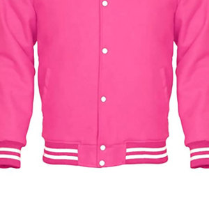 Bordado personalizado Chenille College Baseball Letterman Bomber Jacket Hombres Vintage Streetwear Invierno Cuero Manga Varsity Jacket - Product Image 3