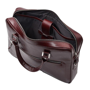 ซองหนังใส่แล็ปท็อปสำหรับผู้ชายและผู้หญิงทนทานมีสไตล์มีกระเป๋าและที่คลุม - Product Image 4