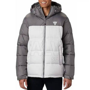 Chaquetas de Lona Ligeras Personalizadas de Alta Calidad para Hombre, Diseño Impermeable con Burbujas, Capucha, para Uso en Exteriores en Invierno, Secado Rápido - Product Image 1