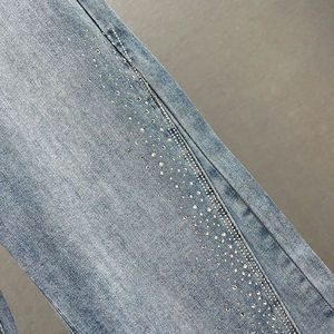 กางเกงยีนส์สำหรับผู้หญิงกางเกงยีนส์สำหรับผู้หญิงกางเกงยีนส์ดีไซน์ทันสมัยทนทานผลิตเป็นพิเศษ - Product Image 4