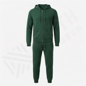 Vêtements de sport de qualité supérieure, survêtement de sport technique en molleton pour hommes, ensemble deux pièces, jogging, logo personnalisé, tenue de sport - Product Image 1