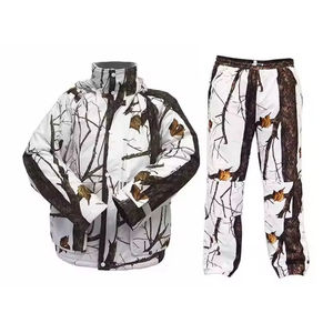 Veste et pantalon de qualité supérieure, imprimés par sublimation personnalisée, motif camouflage multi-environnement, imperméable, séchage rapide, léger, facile à porter - Product Image 4